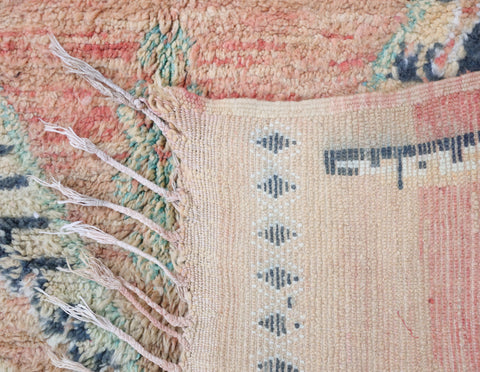 Qamir Vintage Moroccan Rug  5'9" x 8'7"