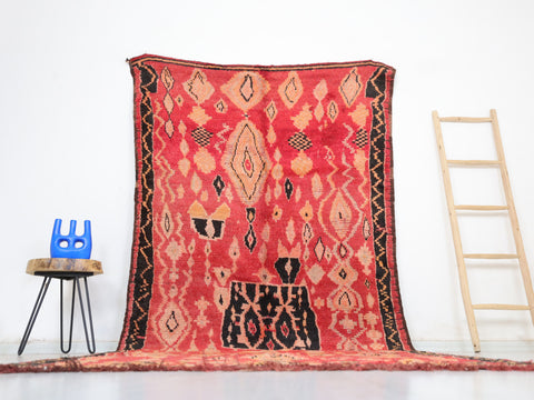 Damia Vintage Moroccan Rug  5'4" x 11'5"