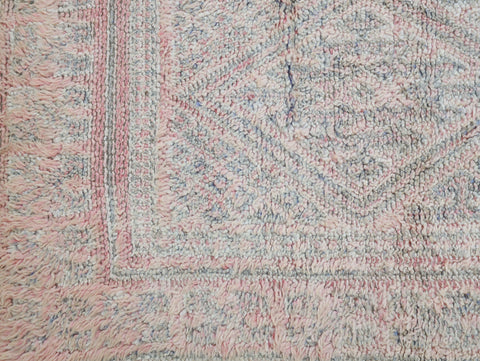 Asirem Vintage Moroccan Rug  6'2" x9'9"