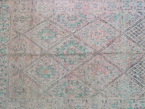 Ider Vintage Moroccan Rug  6'3" x9'2"