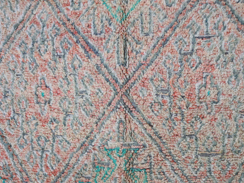 Ider Vintage Moroccan Rug  6'3" x9'2"