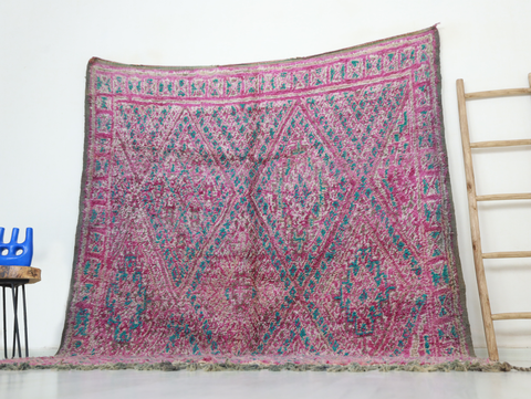 Isely Vintage Moroccan Rug  7'0" x9'0"