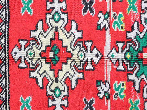 Taous Vintage Moroccan Rug 4'0" x 7'2"