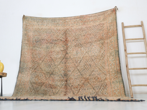 Timont Vintage Moroccan Rug  7'1" x9'9"