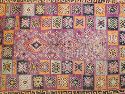 Bahsis Vintage Moroccan Rug  5'9" x 9'2"