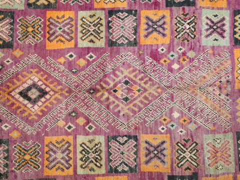 Bahsis Vintage Moroccan Rug  5'9" x 9'2"