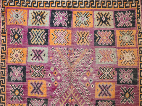 Bahsis Vintage Moroccan Rug  5'9" x 9'2"