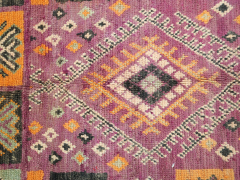 Bahsis Vintage Moroccan Rug  5'9" x 9'2"