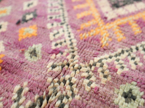 Bahsis Vintage Moroccan Rug  5'9" x 9'2"