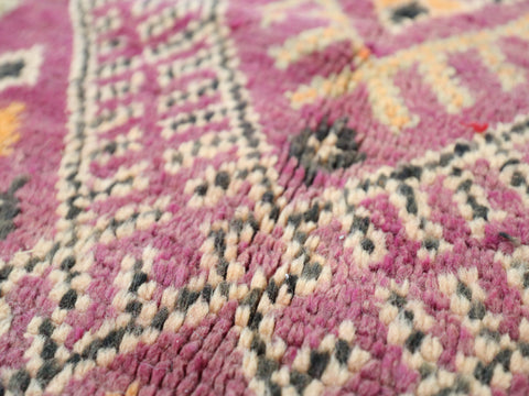 Bahsis Vintage Moroccan Rug  5'9" x 9'2"