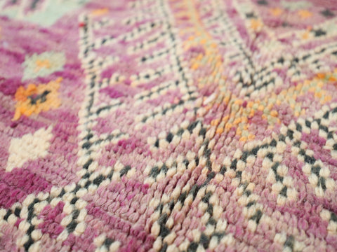 Bahsis Vintage Moroccan Rug  5'9" x 9'2"