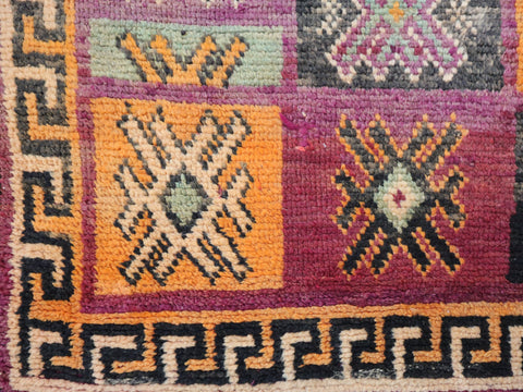 Bahsis Vintage Moroccan Rug  5'9" x 9'2"