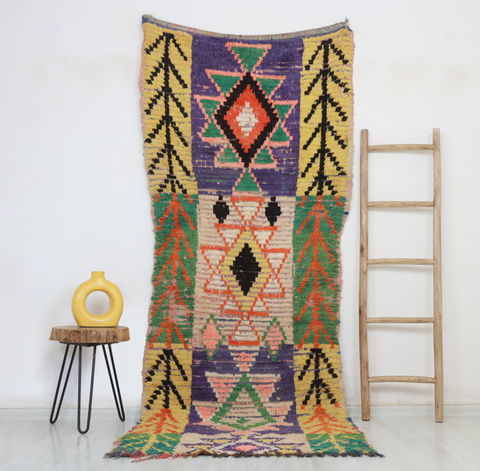 Tazult Moroccan Rug 3'8" x 9'2"