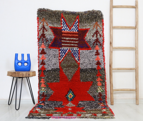 Tufat Moroccan Rug 3'2" x 6'2"