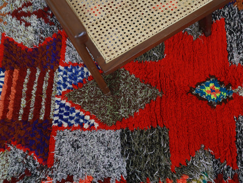 Tufat Moroccan Rug 3'2" x 6'2"