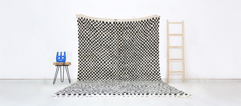 Aksil Moroccan Checkered Rug 8'5" x 12'0"
