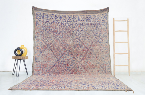 Aṣil Vintage Moroccan Rug 6'1" x 11'