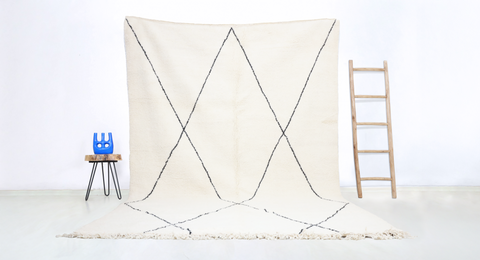 Tizrit  Beni Ourain Rug 8'5" x 11'4"