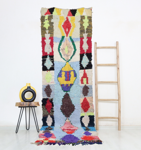 Khedduj Moroccan Rug 3'3" x 9'7"