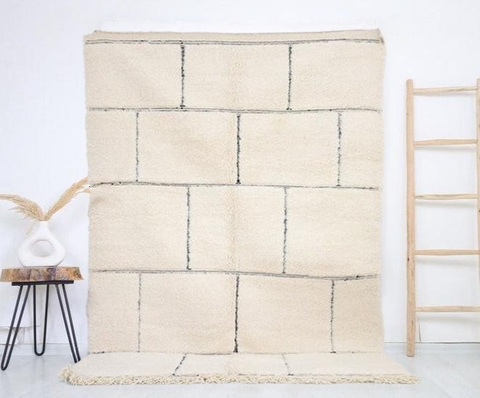 Tamila Beni Ourain Rug 5'1" x 7'8"