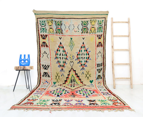 Traym Vintage Moroccan Rug  5'2" x 13'1"