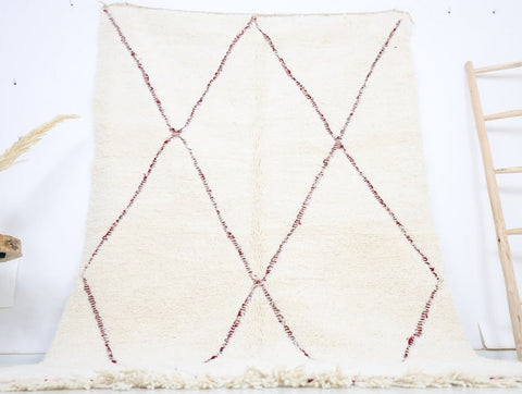 Taderfit Beni Ourain Rug 5'2" x 8'2"