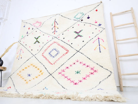 Amina Moroccan Rug - Custom Size