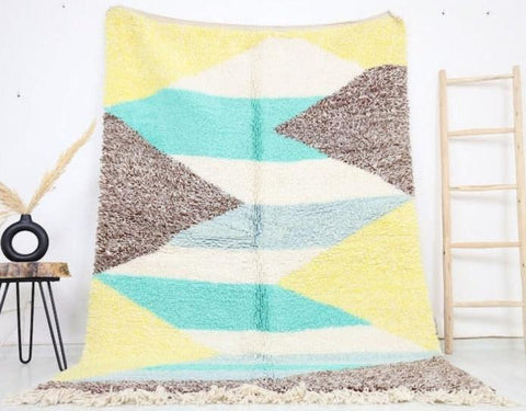 Tiziri Beni Ourain Rug 5'3" x 7'9"