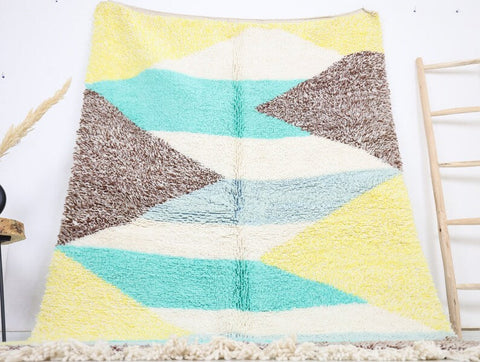 Tiziri Beni Ourain Rug 5'3" x 7'9"