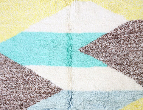 Tiziri Beni Ourain Rug 5'3" x 7'9"