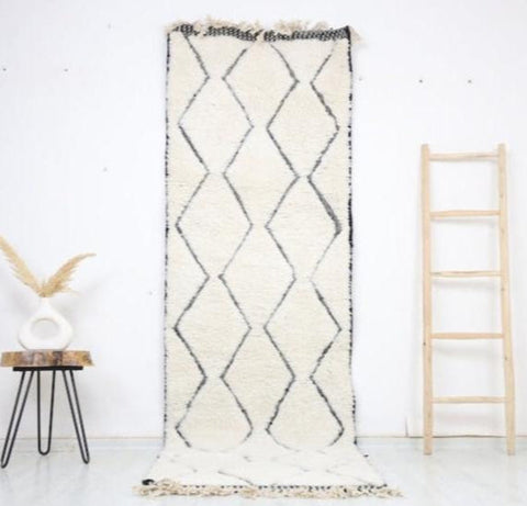 Aminato Beni Ourain Rug 3'0" x 9'9"