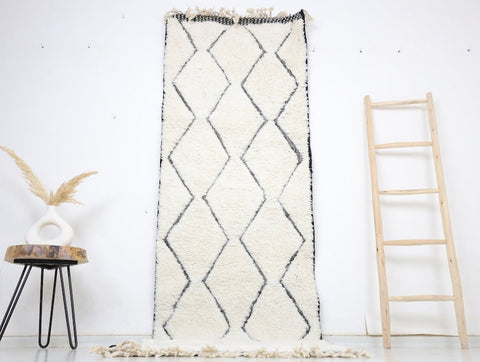 Aminato Beni Ourain Rug 3'0" x 9'9"