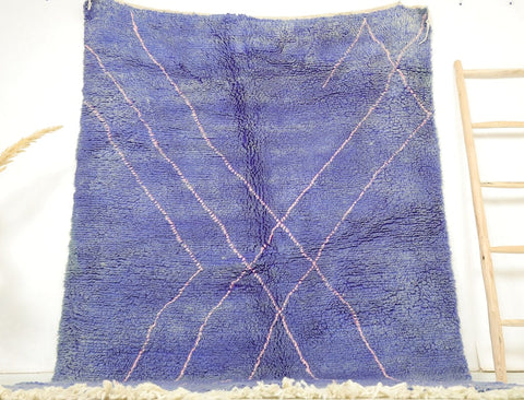 Yimlul Beni Ourain Rug 5'5" x 8'3"