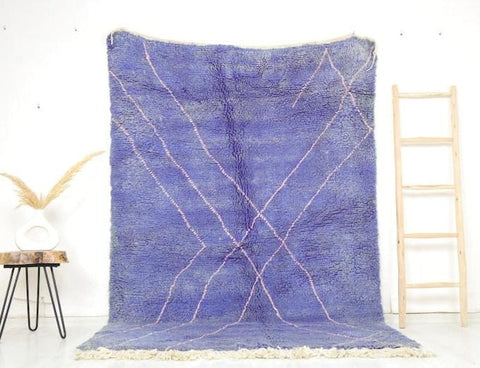 Yimlul Beni Ourain Rug 5'5" x 8'3"