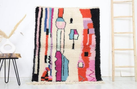 Markunda Beni Ourain Rug 3'9" x 4'7"