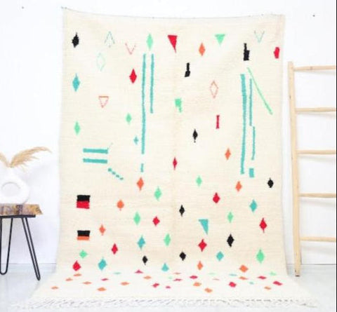 Damya Moroccan Rug 5'2" x 8'5"