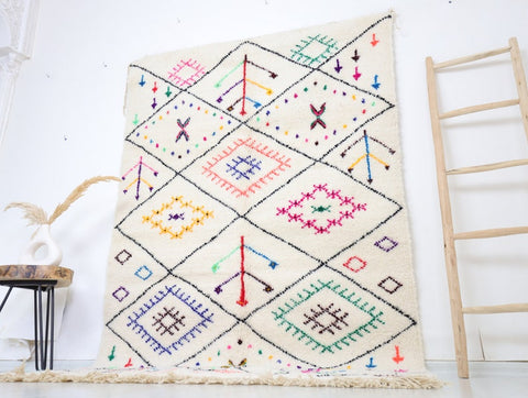 Massilya Beni Ourain Rug 5'0" x 8'1"