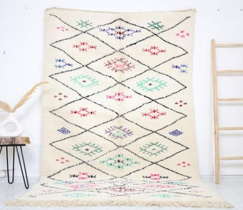 Sakina Beni Ourain Rug 5'2" x 8'5"