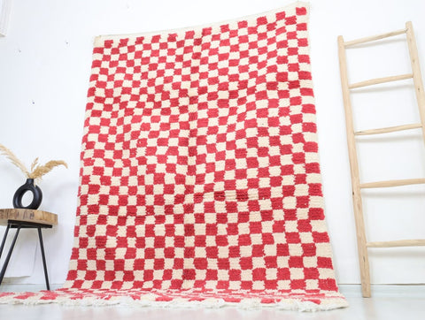 Tayri Beni Ourain Rug 5'2" x 8'2"