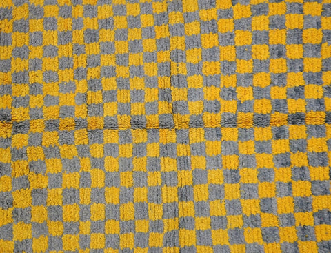 Sufian Moroccan Checkered Rug 3'2" x 4'8"