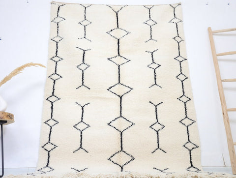 Lunja Beni Ourain Rug 4'9" x 7'4"