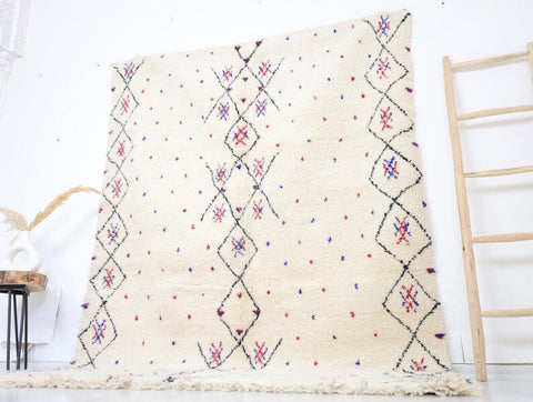 Tasa Beni Ourain Rug 5'9" x 9'2"