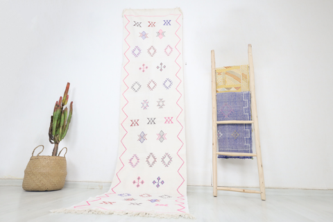 Ghilas Cactus Silk Rug 2'2" X 9'1"