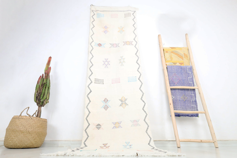 Fadma Cactus Silk Rug 2'3" X 8'8"