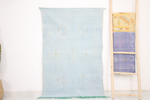 Silas Cactus Silk Rug 3'0" X 4'6"