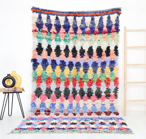 Jelila Moroccan Rug 4'7" x 9'3"